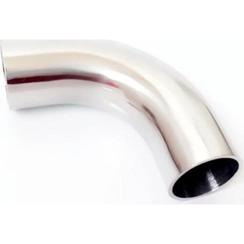 38mm 1.5" OD lengthen 20mm SUS 304 Stainless Steel Sanitary Butt Weld 90 Deg Elbow Pipe Fitting Homebrew Beer