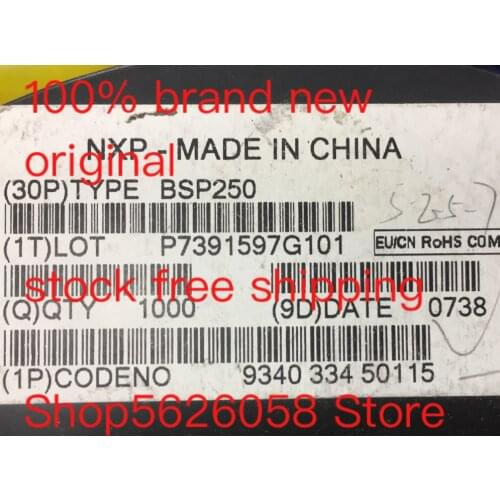 BSP250 SOT223 100% new original 30PCS-1000PCS/LOT STOCK