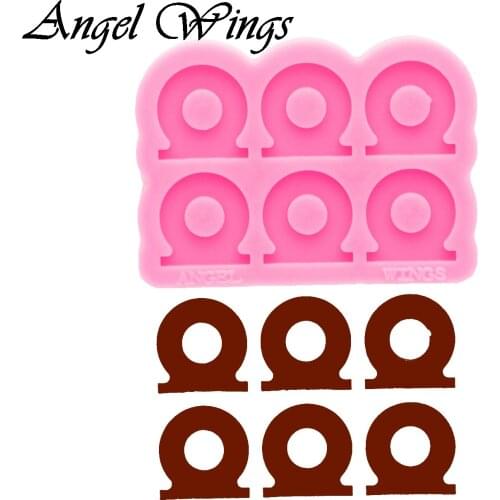 Shiny Resin Silicone Straw Topper Attachment Mould , Silicone Molds, Clay Molds , Epoxy Mold DIY Jewelry, Not sticky DY0737