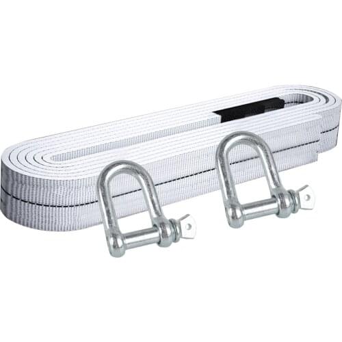 5 Meters Towing Ropes Tow Straps Car Recovery Belt with Hook for Car Truck