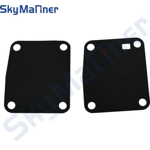 DIAPHRAGM(2 tablets)For Yamaha Outboard 8HP 9.9HP 15HP 6G1-24411-00 63V-24411-00 6G1-24411 63V-24411 boat engine parts
