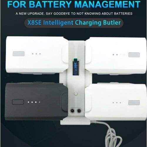Fimi X8 SE Drone Accessories Smart Charging Manager Multi-Function Charger Battery Maintenance Multi-Charger Displayable Power