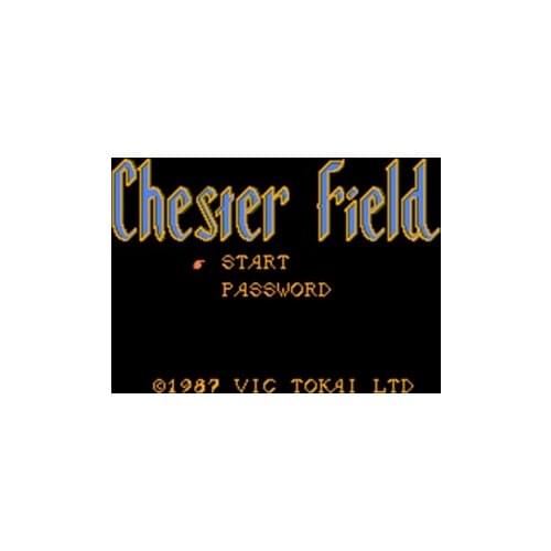 Chester Field Region Free 60 Pin 8Bit Game Card For Subor Game Players