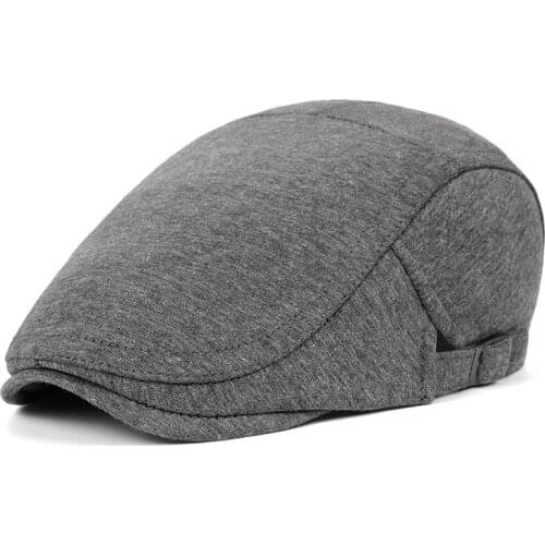 Fashion Flat Caps For Men Hat Unisex Beret Cap Women Summer Casual Sun Breathable Hats Black Berets Cabbie 2019 Chapeau Homme