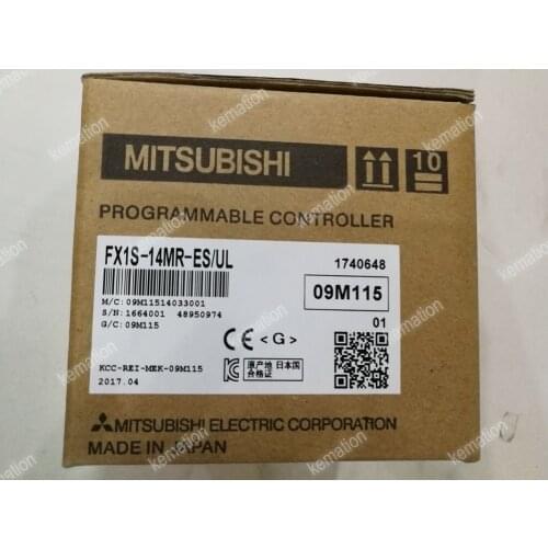 FX1S-14MR-ES/UL PLC Module 8DC Inputs 6 Relay Outputs FX1S-14MR-ESUL FX1S14MRES/UL Programmable Controller New in Box