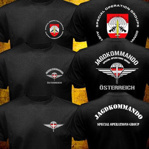 New Austrian Special Operations Group Force Army Military Jagdkommando Men T-shirt