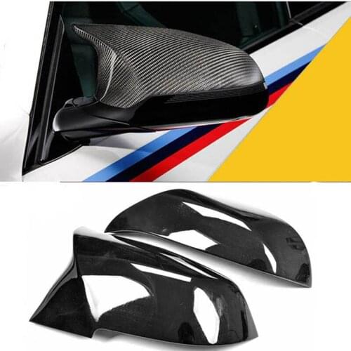 New Carbon Fiber Car Side Door View Mirrors Replacment Cover For BMW M4