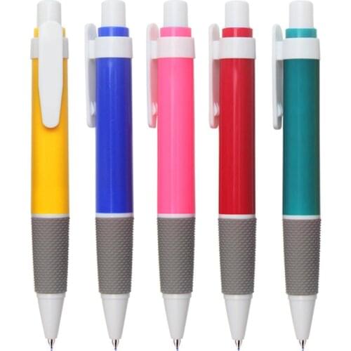 Ballpoint pen plastic easy to press