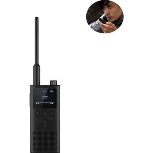 Original Xiaomi Mijia Walkie Talkie 2 5W UV Dual Band Radio IP65 Waterproof 13 Days Long Standby Interphone Location Share