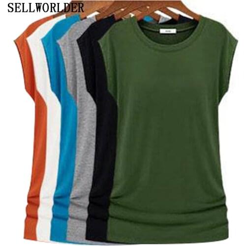 Женские футболки с коротким рукавом SELLWORLDER China At AliExpress