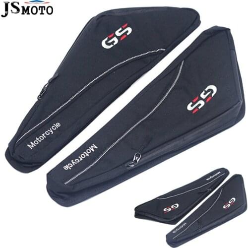 Motorcycle Tool Placement Bag Frame Placement Bag Frame Triple Cornered Package For BMW R1200/GS/R/RS/LC/ADV R1250 GS R RS ADV