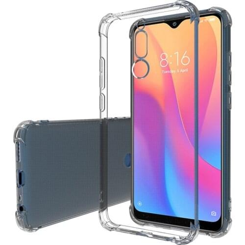 Funda Thin Soft Silicone Phone Case for Mi Redmi 8 8A 7 7A 6 Pro 6A 6Pro Airbag Shockproof Transparent Original Back Cover Coque