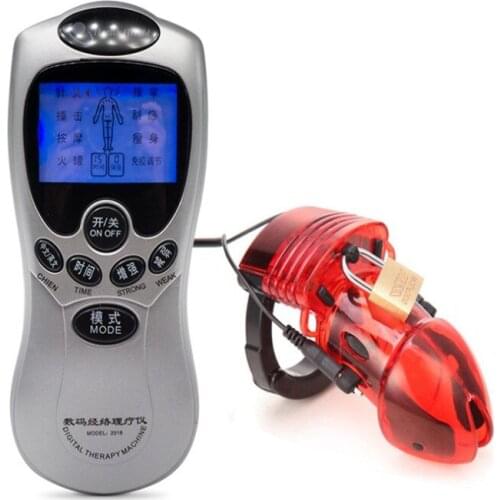 Shock electric male chastity Cock Cages sex toys for men penis ring chastity devices CB6000S Cock Ring sex products Sex shop