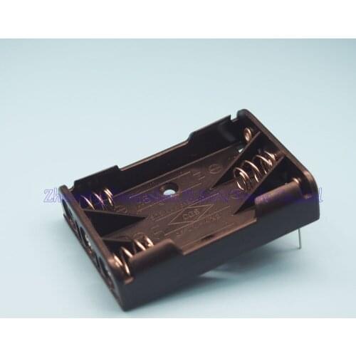 10pcs/lot AAA Battery Box Case 3xAAA Battery Holder With two Pin
