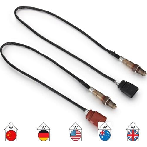 Car 2pcs O2 Oxygen Sensor Up and Dowm For Audi VolksWagen Beetle Golf TT Phaeton new