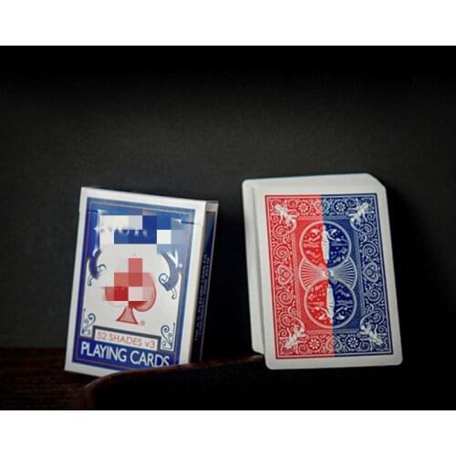 52 Shades of Red (Gimmicks included) Version 3 by Shin Lim Card Close Up Magic Props Magician Accessories Magic Tricks Gimmicks