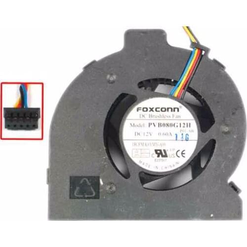 Foxconn PVB080G12H -P01-AB -P02-AB 18CFM K6YMY-A00 DC 12V 0.60A 80x80x25mm 4-Wire Server Cooling Fan