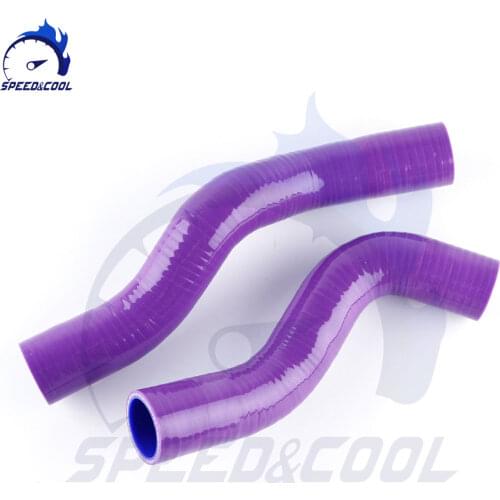Silicone Radiator Coolant Pipe Tube Hose Kit For Toyota Land Cruiser 70 Series HZJ75 HZJ78 HZJ79