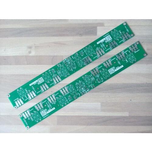 OneLatest arrival Pair PASS F5 TURBO Power Amplifier Circuit Amplifier Bare PCB (2 Channel)PCB size: 302 * 36