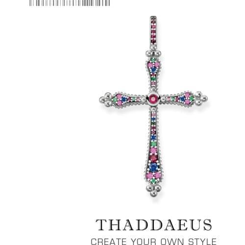 Pendant Royalty Cross,2019 Brand Fashion Vintage Bohemia Jewelry Europe Style Bijoux Necklace Accessories Gift For Men Woman