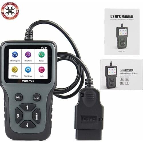 Engine Fault Code Reader Scan Tools V311 OBD2 Universal Car Diangostic Scanner Automobile Fault Detector