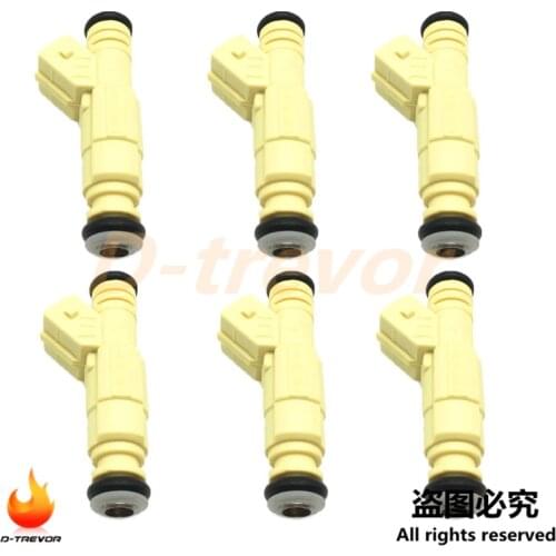 6Pcs Fuel Injector 0280155822 For Chevrolet Vectra Alfa 15 Berlin Fiat GMC Lancia