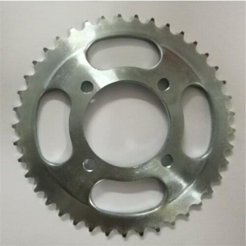 Motorcycle sprocket 428-41T Teeth Convex For 428Chain With Retainer Plate Locker Motorcycle