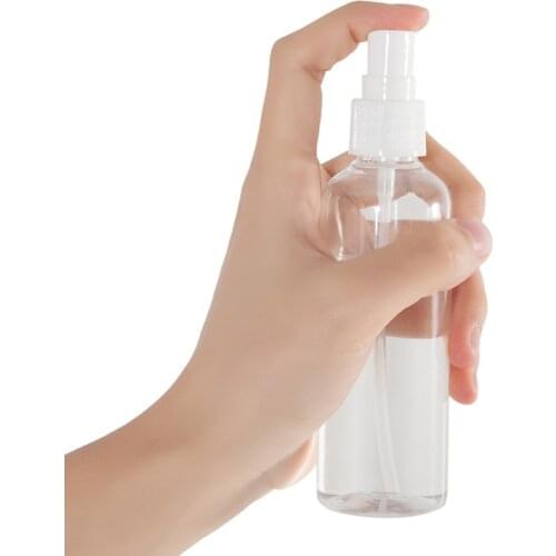 1pcs Portable Transparent Empty Spray Bottles 30/50/100ml Plastic Mini Atomizer Perfume Atomizer Spray Refillable Container