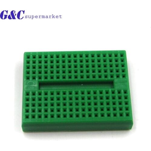 5PCS SYB-170 Mini Solderless Prototype Experiment Test Breadboard 170 Tie-points 35*47*8.5mm diy electronics