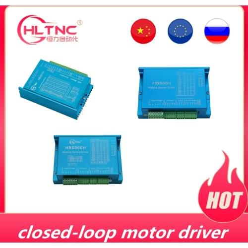 2020 promotion CNC Single Axis HBS860H / HBS57 / HBS86H Hybrid Closed-loop motor dc motor Driver Controller