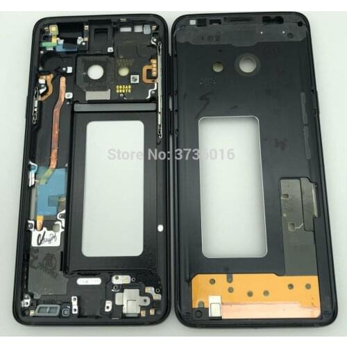 Middle Frame Housing Cover For Samsung galaxy S9 middle Bezel Back Frame Case replacement for mobile phone repair refurbish