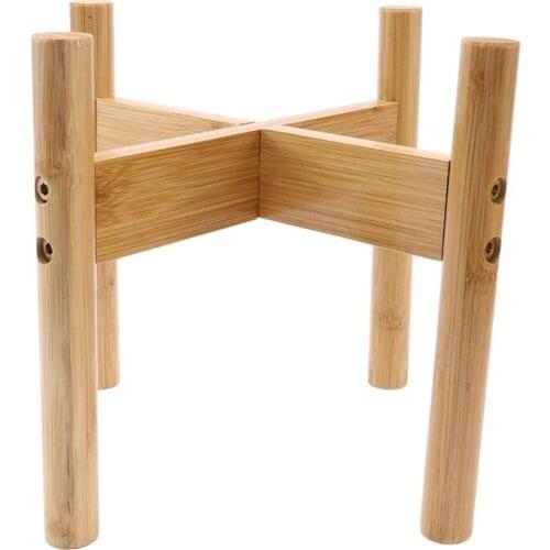 Wooden Flower Stand Window Balcony Desktop Mini Flower Pot Holder Pot Display Stand Flower Pot Rack Plant Pot Shelf Home Decorat