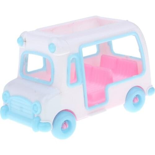 Baby Doll Mini Cute Quality Plastic Cartoon Toy Car Vehicle Model Toy For Sister Kelly Doll Accessory Decoration