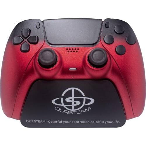 DIY for PS5 Game Controller Housing Shell Cases Front Joystick Cover Case Faceplate Middle Frame