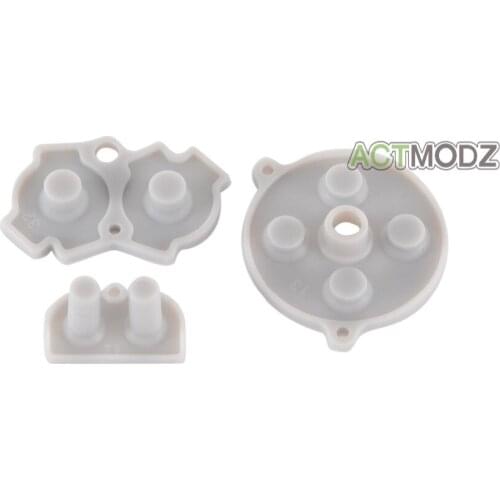 EXtremeRate Repair Part Gel Conductive Adhesive Button Pad for Game Boy Advance Console USA