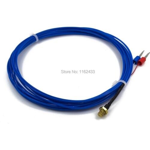 FTARB03 K type M3 M4 bolt head 3m plastic cable 3D printer thermocouple screw temperature sensor