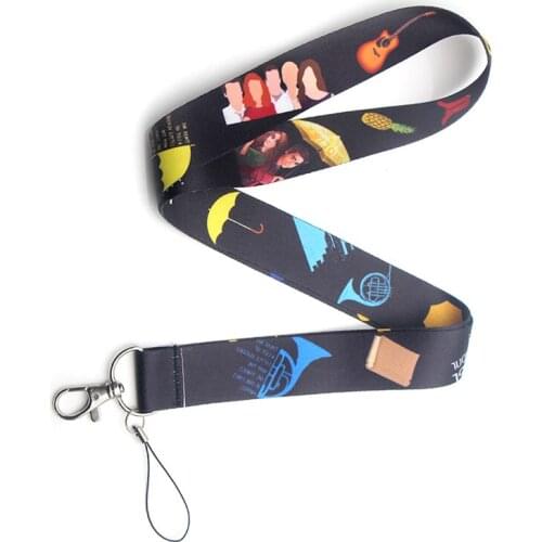 JF0202 HIMYM Neck Strap Lanyard for Key ID Card Mobile Phone Straps USB Badge Holder Hang Rope Lariat Lanyards