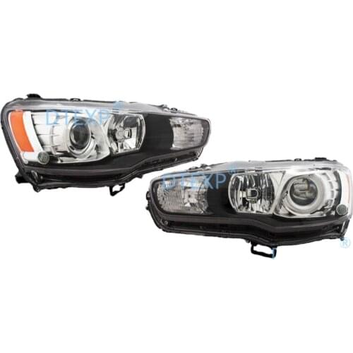 1 Pcs No Bulbs Xenon Headlight for Lancer Ex Front HID Headlight for Lancer Gt Evo No Ballast Electronic Adjust with Motor