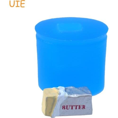 KYL152U 18.5mm 3D Butter Silicone Mold - Cake Decoration Craft Fondant, Chocolate, Resin Polymer Clay, Cookie Biscuit, Food Safe