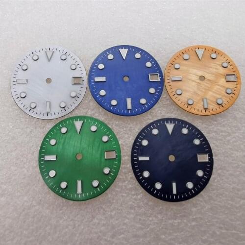 28.5mm Dial Shell Material Is Suitable For Japanese Nh35 Nh36 Automatic Mechanical Movement a