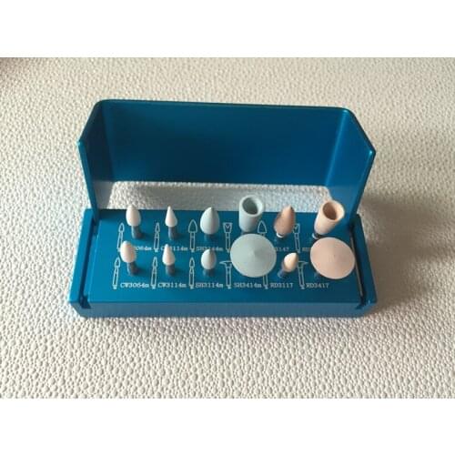 Dental Composite Polishing Set Diamond polishers Burs Cups Set RA1112