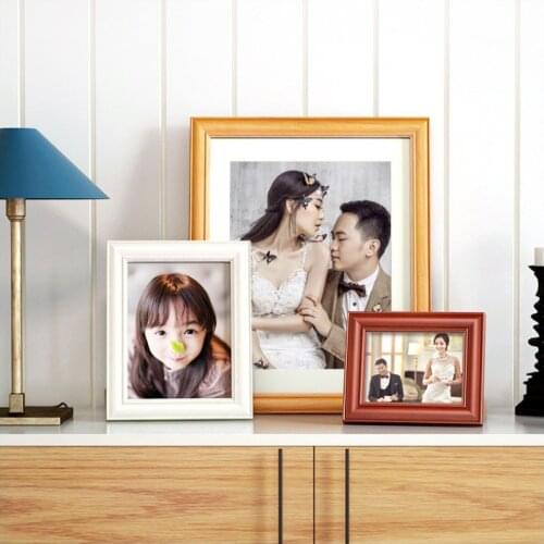 Photo wall frame picture Wooden frame decoration can be customized to add personal photos birthday gift Photo art modern