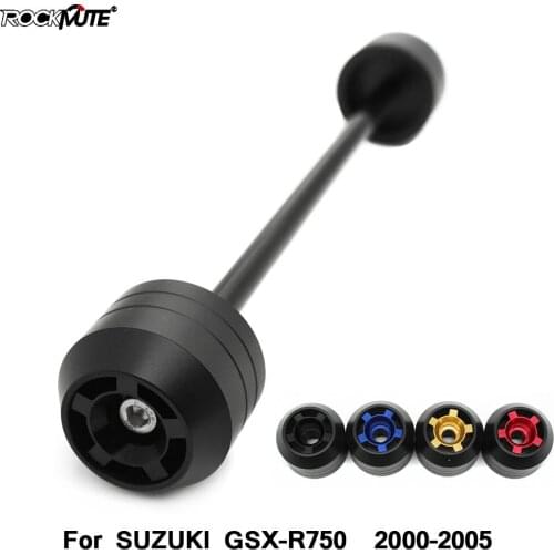 Motorcycle POM Front Wheel Axle Falling Protector For SUZUKI GSX-R750 GSXR750 2000 2001 2002 2003 2004 2005