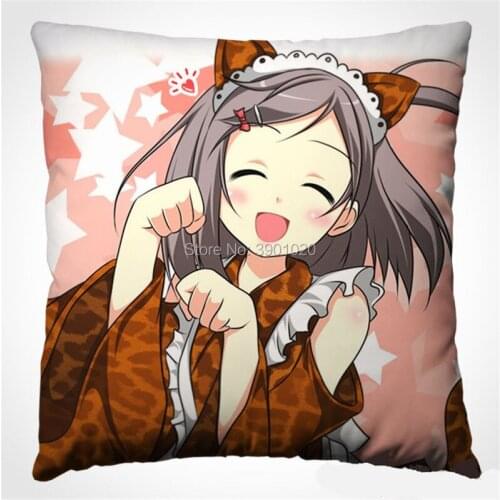 Anime Hentai Ouji to Warawanai Neko Square Pillow customize 40cm*40cm Tsutsukakushi Tsukiko