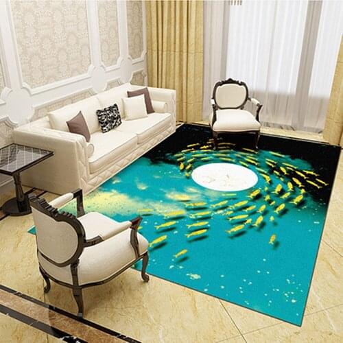 Nordic carpets for living room tea table area rugs modern simple bedroom bedside carpet hallway floor mat 3D print home big rug