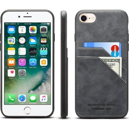 Slim Case for 2020 iPhone SE cute cover iPhoneSE soft shell with card slot