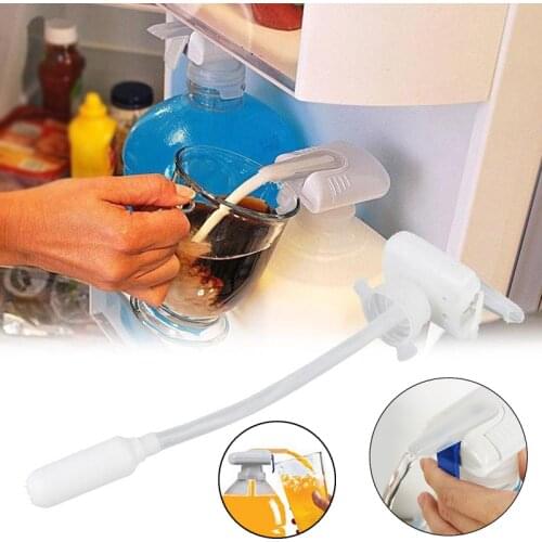 Magic Electric Press Automatic Tap Water Drink Beverage Dispenser Convenient Party Automatic Drink Dispenser Draw Water Straw