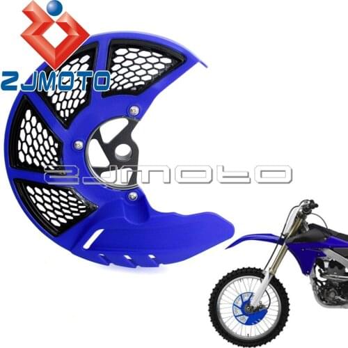 Motorcycle Front Brake Disc Rotor Protector For YAMAHA YZ125 250 YZ125X YZ250X Motocross Brake Disc Protection
