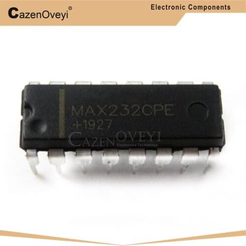 10pcs/lot MAX232CPE MAX232EPE MAX232C MAX232 DIP-16 In Stock