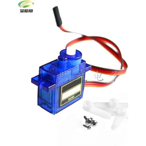 100PCS RC Micro SG90 Servo 9g For Arduino Aeromodelismo Align Trex 450 Airplane Helicopters Accessories